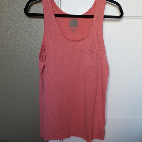 💜3 for $10💜Heathered pink super-soft muscle tank - Picture 1 of 5